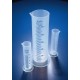 500ml squat form measuring cylinder w/draining base, PP, pk1 1 * 1 items