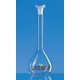 Volumetric Flask, 25ml, BLAUBRAND® ETERNA, class A, DE-M marking, wide neck, Borosilicate glass 3.3, with PP stopper, NS 12/21, 1 * 2 Items