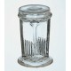 Staining Jar, Coplin, with lid, glass, for 10 x 76 x 26mm slides, back to back, 1 * 1 item